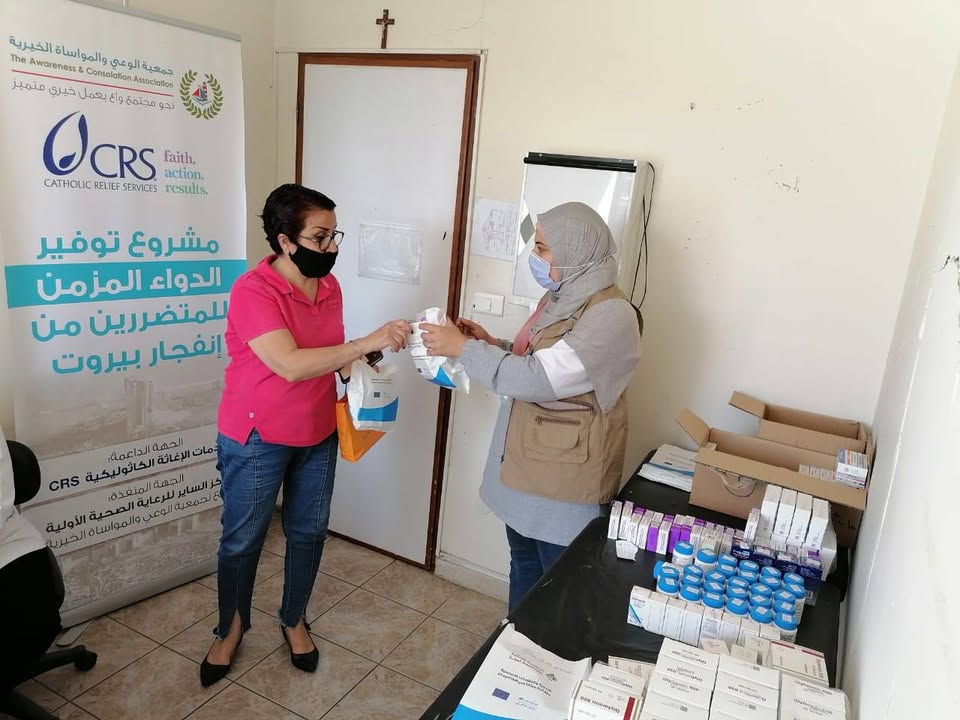 استكمالا لمشاريعها الاغاثية في بيروت للمتضررين من انفجار المرفأ وضمن حملة ( لترجع بيروت…