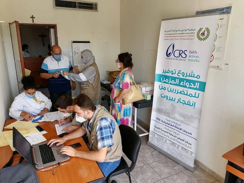 استكمالا لمشاريعها الاغاثية في بيروت للمتضررين من انفجار المرفأ وضمن حملة ( لترجع بيروت…